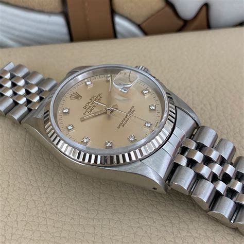 rolex datejust con brillantini|Rolex Datejust .